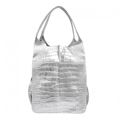 Torba skórzana Hela jasny brąz