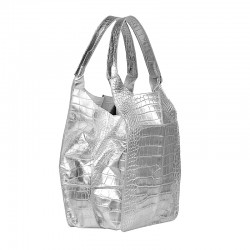 Torba skórzana Hela jasny brąz