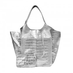 Torba skórzana Hela jasny brąz